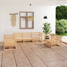 Garden furniture set 7 pieces solid pine wood by vidaXL, Garden sets - Ref: Foro24-3075449, Price: 327,75 €, Discount: %