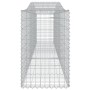 Gabion baskets 2 pcs arc shape iron 400x50x80/100 cm by vidaXL, Pots and planters - Ref: Foro24-3145943, Price: 288,99 €, Dis...