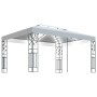 Pavillon mit doppeltem Dach und LED-Lichtstreifen in Weiß, 3x4 m. von vidaXL, Zelte und Pavillons - Ref: Foro24-3070298, Prei...