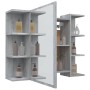 Sonoma gray plywood bathroom mirror cabinet 80x20.5x64 cm by vidaXL, bathroom vanities - Ref: Foro24-815523, Price: 97,27 €, ...