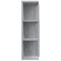 Armario de espejo baño contrachapada gris Sonoma 80x20,5x64 cm de vidaXL, Tocadores de baño - Ref: Foro24-815523, Precio: 97,...