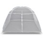 White fiberglass camping tent 200x180x150 cm by vidaXL, tents - Ref: Foro24-3054570, Price: 29,84 €, Discount: %