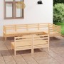 Juego de muebles de jardín 8 piezas madera maciza de pino de vidaXL, Conjuntos de jardín - Ref: Foro24-3082752, Precio: 371,9...