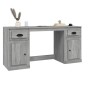 Sonoma gray plywood desk with cabinet by vidaXL, Desks - Ref: Foro24-3185333, Price: 149,42 €, Discount: %