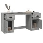 Sonoma gray plywood desk with cabinet by vidaXL, Desks - Ref: Foro24-3185333, Price: 149,42 €, Discount: %