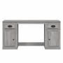 Sonoma gray plywood desk with cabinet by vidaXL, Desks - Ref: Foro24-3185333, Price: 149,42 €, Discount: %