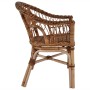 Garden chairs 6 units brown natural rattan by vidaXL, Garden chairs - Ref: Foro24-275844, Price: 1,00 €, Discount: %