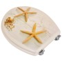 Toilet seats covers 2 pcs MDF starfish by vidaXL, Toilet and bidet seats - Ref: Foro24-275911, Price: 66,89 €, Discount: %