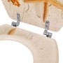 Toilet seats covers 2 pcs MDF starfish by vidaXL, Toilet and bidet seats - Ref: Foro24-275911, Price: 66,89 €, Discount: %