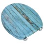 Toilet seats covers 2 pcs MDF old wood by vidaXL, Toilet and bidet seats - Ref: Foro24-275913, Price: 77,86 €, Discount: %