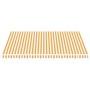 Replacement fabric for yellow and white awning 4.5x3.5 m by vidaXL, Awnings - Ref: Foro24-311940, Price: 63,53 €, Discount: %