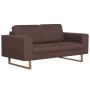 Brown fabric 2-piece sofa set by vidaXL, Sofas - Ref: Foro24-276860, Price: 691,99 €, Discount: %