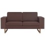 Brown fabric 2-piece sofa set by vidaXL, Sofas - Ref: Foro24-276860, Price: 691,99 €, Discount: %