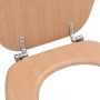 Toilet seat WC 2 pcs soft lid MDF bamboo by vidaXL, Toilet and bidet seats - Ref: Foro24-276995, Price: 66,61 €, Discount: %