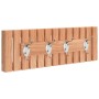 Perchero de pared madera maciza de nogal 42x8,5x14 cm de vidaXL, Toalleros - Ref: Foro24-350371, Precio: 28,52 €, Descuento: %