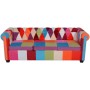 Conjunto de sofás Chesterfield 2 piezas tela de vidaXL, Sofás - Ref: Foro24-278215, Precio: 862,28 €, Descuento: %