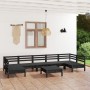 Gartenmöbel-Set 8-teilig aus massivem Kiefernholz von vidaXL, Gartensets - Ref: Foro24-3083413, Preis: 418,32 €, Rabatt: %