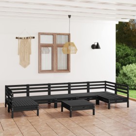 Gartenmöbel-Set 8-teilig aus massivem Kiefernholz von vidaXL, Gartensets - Ref: Foro24-3083413, Preis: 417,99 €, Rabatt: %