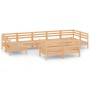 Garden furniture set 10 pieces solid pine wood by vidaXL, Garden sets - Ref: Foro24-3083479, Price: 448,78 €, Discount: %