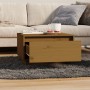 Solid honey brown pine wood coffee table 55x56x32 cm by vidaXL, Coffee table - Ref: Foro24-813408, Price: 64,09 €, Discount: %