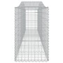 Gabion baskets 9 units arch shape iron 400x50x80/100 cm by vidaXL, Pots and planters - Ref: Foro24-3145950, Price: 1,00 €, Di...