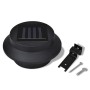 Set de lámparas solares de exterior para valla 6 piezas negro de vidaXL, Iluminación de exterior - Ref: Foro24-41180, Precio:...