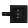 Lámparas solares de exterior LED cuadradas 6 uds 12 cm negro de vidaXL, Iluminación de exterior - Ref: Foro24-44468, Precio: ...