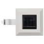 Square LED outdoor solar lamps 6 pcs 12 cm white by vidaXL, Outdoor lighting - Ref: Foro24-44469, Price: 41,99 €, Discount: %