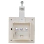 Square LED outdoor solar lamps 6 pcs 12 cm white by vidaXL, Outdoor lighting - Ref: Foro24-44469, Price: 41,99 €, Discount: %