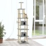 Cat scratcher with light gray sisal posts 216 cm by vidaXL, Cat furniture - Ref: Foro24-171528, Price: 81,74 €, Discount: %