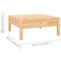 3-piece solid pine wood garden furniture set by vidaXL, Garden sets - Ref: Foro24-806602, Price: 140,77 €, Discount: %