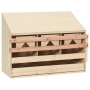 Chicken nesting box with 3 pine wood compartments 72x33x54 cm by vidaXL, Egg incubators - Ref: Foro24-170653, Price: 65,06 €,...