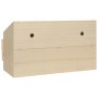 Chicken nesting box with 4 pine wood compartments 106x40x59cm by vidaXL, Egg incubators - Ref: Foro24-170657, Price: 88,81 €,...