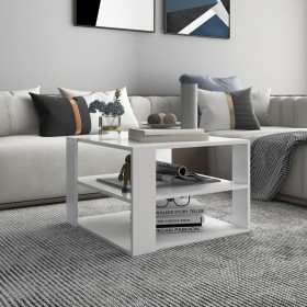 White plywood coffee table 60x60x40 cm by vidaXL, Coffee table - Ref: Foro24-806319, Price: 53,24 €, Discount: %