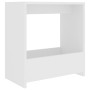 Mesa auxiliar de madera contrachapada blanco 50x26x50 cm de vidaXL, Mesas auxiliares - Ref: Foro24-806687, Precio: 33,96 €, D...