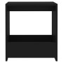 Black plywood side table 50x26x50 cm by vidaXL, Side tables - Ref: Foro24-806688, Price: 31,67 €, Discount: %