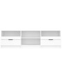 Weißer TV-Schrank aus Sperrholz, 150 x 33,5 x 45 cm von vidaXL, TV-Möbel - Ref: Foro24-811457, Preis: 90,64 €, Rabatt: %