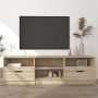 TV-Schrank aus Sonoma-Eichensperrholz, 150 x 33,5 x 45 cm von vidaXL, TV-Möbel - Ref: Foro24-811460, Preis: 92,55 €, Rabatt: %