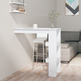 White plywood wall bar table 102x45x103.5cm by vidaXL, Kitchen and dining tables - Ref: Foro24-811781, Price: 65,93 €, Discou...