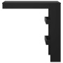 Mesa de bar de pared madera contrachapada negro 102x45x103,5cm de vidaXL, Mesas de cocina y de comedor - Ref: Foro24-811782, ...