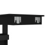 Mesa de bar de pared madera contrachapada negro 102x45x103,5cm de vidaXL, Mesas de cocina y de comedor - Ref: Foro24-811782, ...