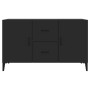 Aparador de madera de ingeniería negro 100x36x60 cm de vidaXL, Aparadores - Ref: Foro24-812520, Precio: 92,37 €, Descuento: %