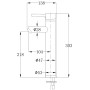 Rundes Waschbecken mit weißer Keramik-Mischbatterie von vidaXL, Sinkt - Ref: Foro24-275495, Preis: 89,18 €, Rabatt: %