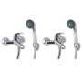 Mixer taps 2 units by vidaXL, Shower kits and trays - Ref: Foro24-275922, Price: 59,30 €, Discount: %