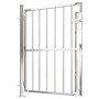 Stainless steel garden gate 100x125 cm by vidaXL, garden gates - Ref: Foro24-316851, Price: 159,99 €, Discount: %