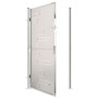 Puerta de jardín de acero inoxidable 100x180 cm de vidaXL, Puertas de jardín - Ref: Foro24-316858, Precio: 280,30 €, Descuent...