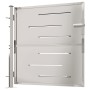 Stainless steel garden gate 100x100 cm by vidaXL, garden gates - Ref: Foro24-316860, Price: 185,29 €, Discount: %