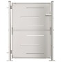 Puerta de jardín de acero inoxidable 100x125 cm de vidaXL, Puertas de jardín - Ref: Foro24-316861, Precio: 194,99 €, Descuent...