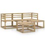 Garden furniture set 5 pieces green impregnated pine wood by vidaXL, Garden sets - Ref: Foro24-3065297, Price: 177,99 €, Disc...