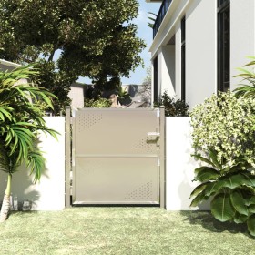 Stainless steel garden gate 100x100 cm by vidaXL, garden gates - Ref: Foro24-316865, Price: 141,99 €, Discount: %